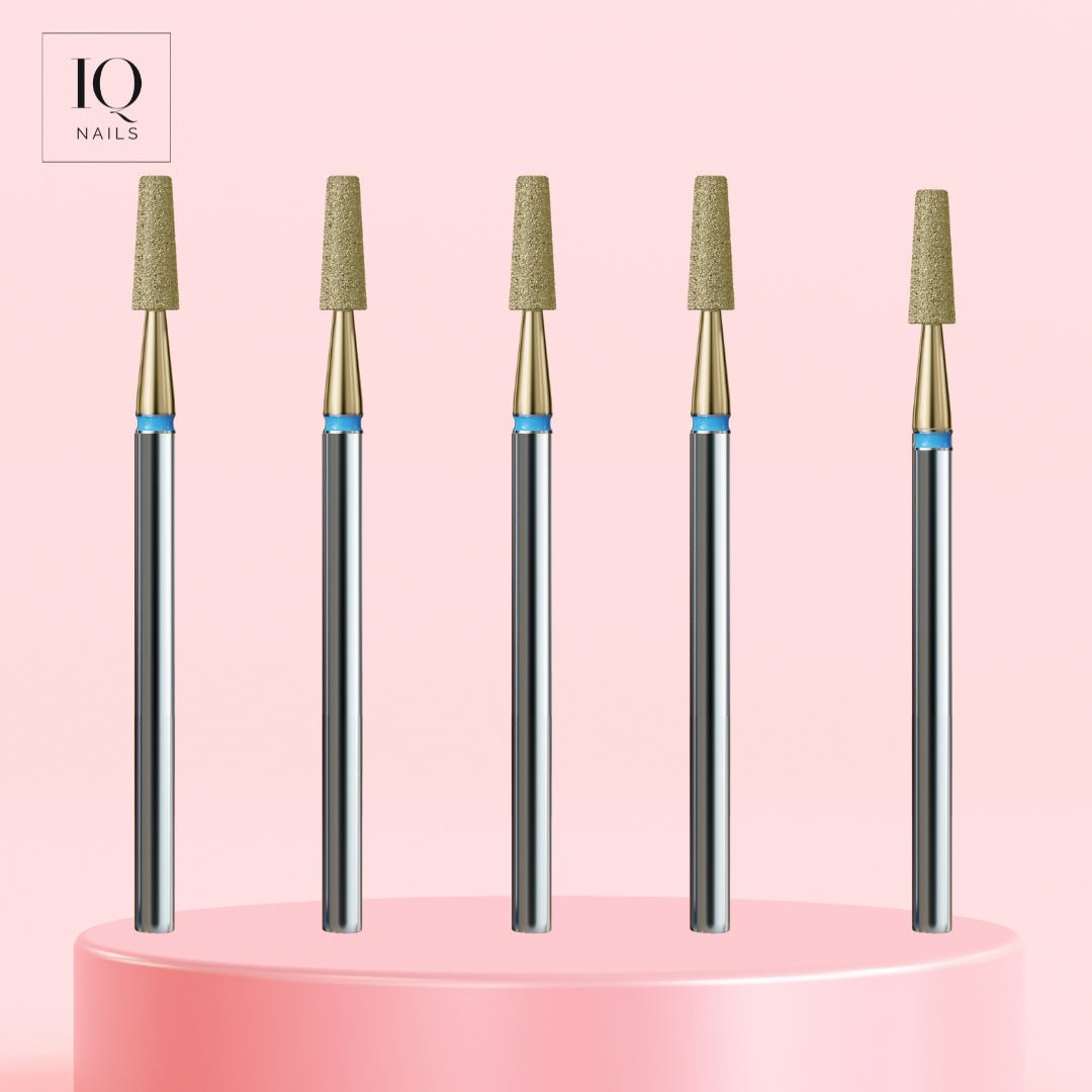 IQN Pack 25 - Standard pack, truncated cone with gold coating - iqnails