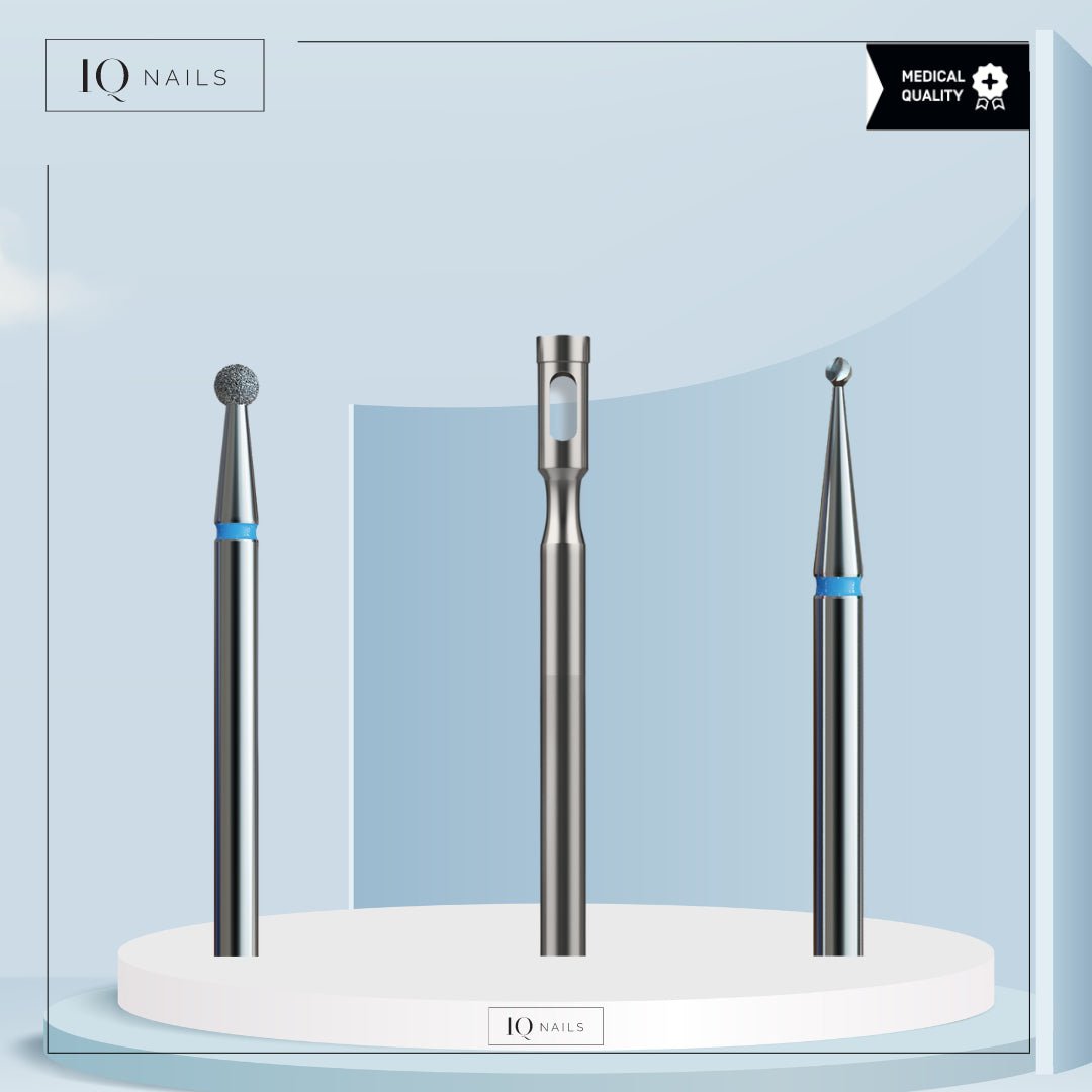 IQN Pack 3 - Podiatry pack of 3 bits - iqnails