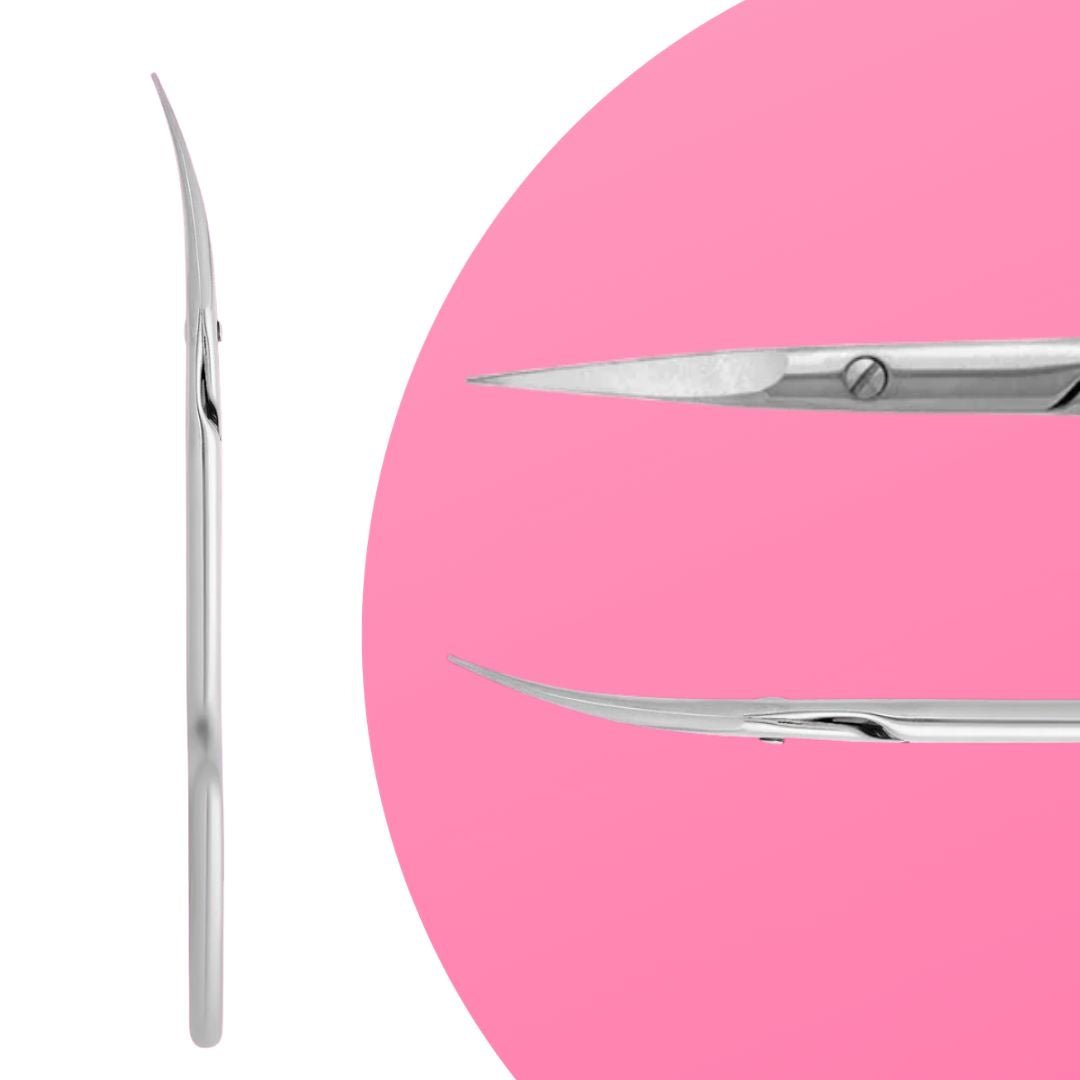 Premium Cuticle Scissors Blade Length 24 mm - iqnails