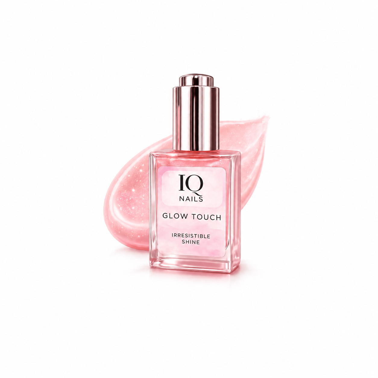 Hand and Nail Oil with Delicate Shimmer Particles - Glow Touch 30 ml - iqnails
