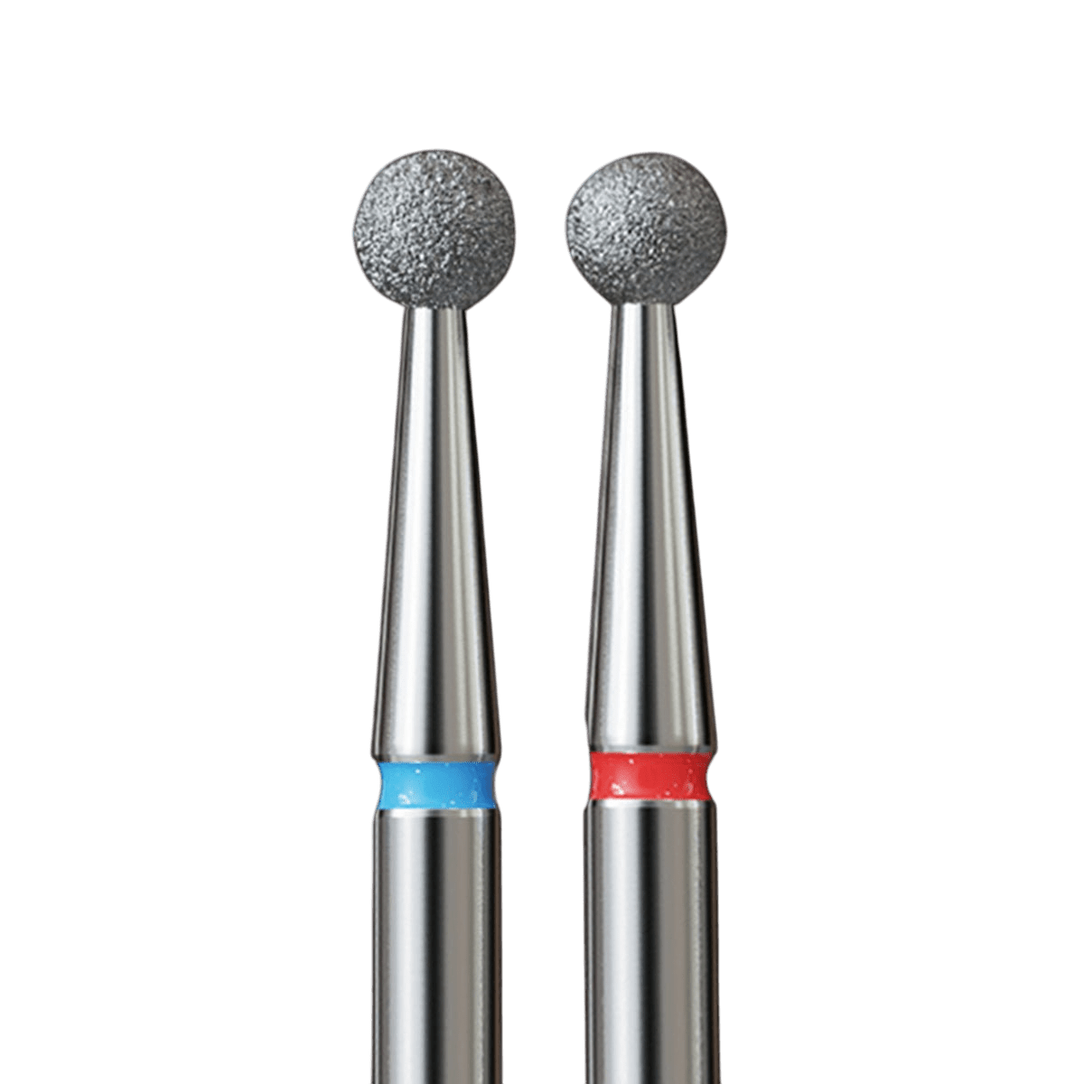 Duet Pack - 2 Cuticle Bits: Fine and Standard Ball (IQN Pakiet 43) - iqnails