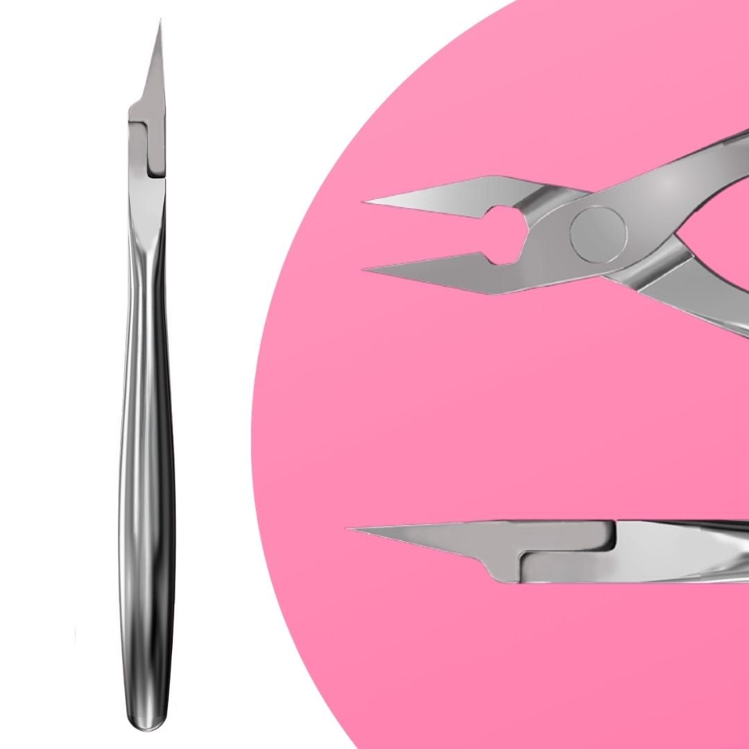 Professional ingrown nail nippers PREMIUM 9 (12 mm) - iqnails
