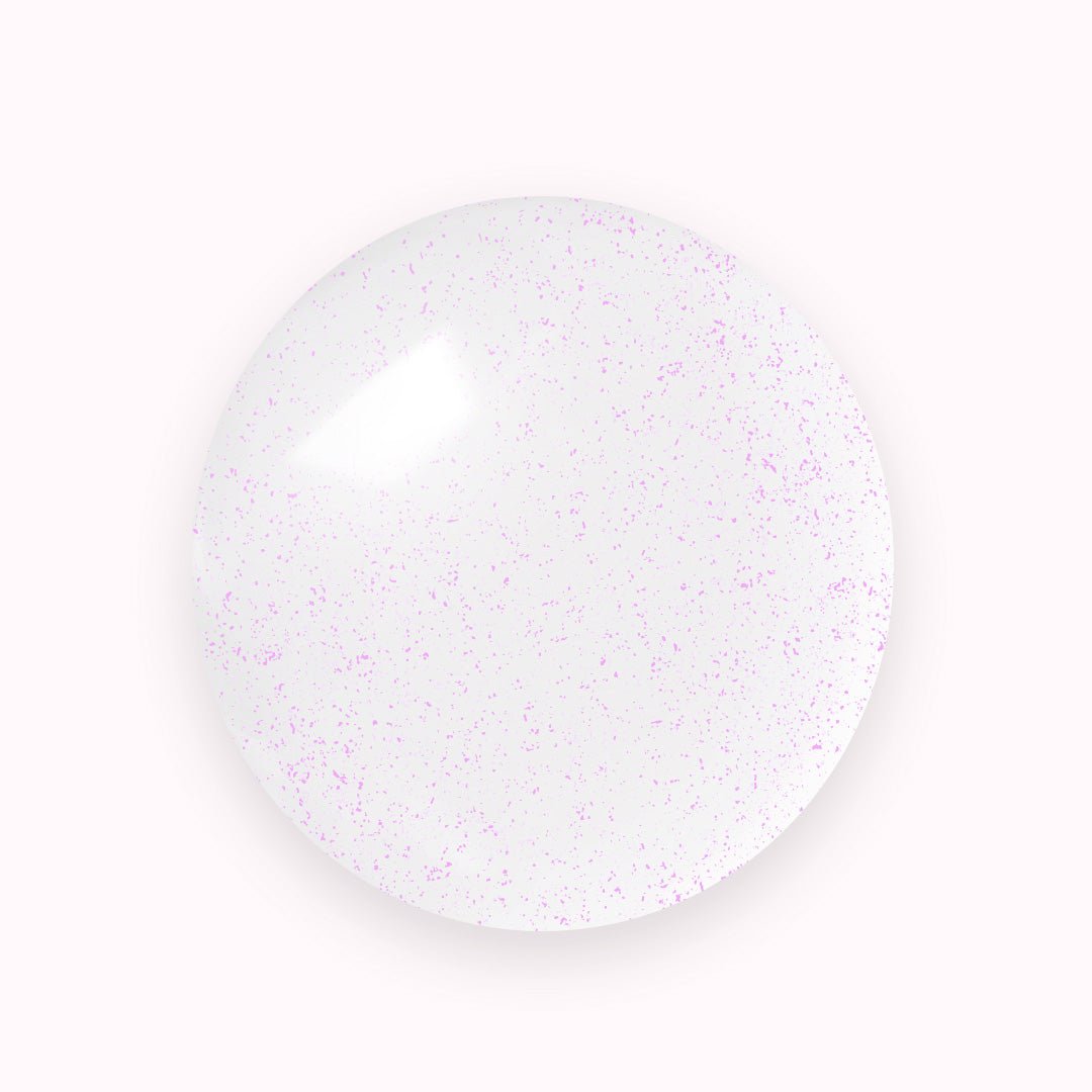 Hybrid Top Coat Rosée d'Amour with Pink Shimmer 10 ml - iqnails