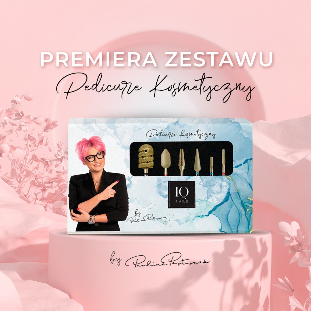 Cosmetic Pedicure bit set by Paulina Pastuszak - iqnails