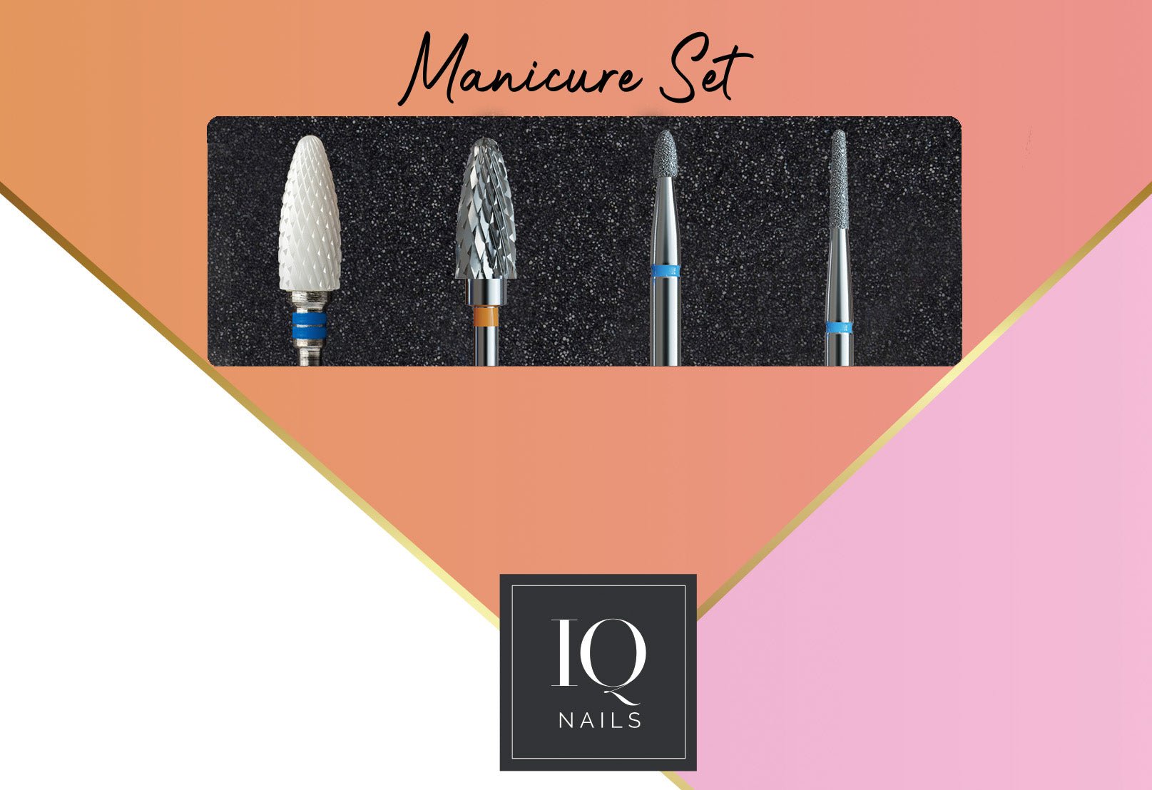 Mini Set for left-handed nail technicians - iqnails